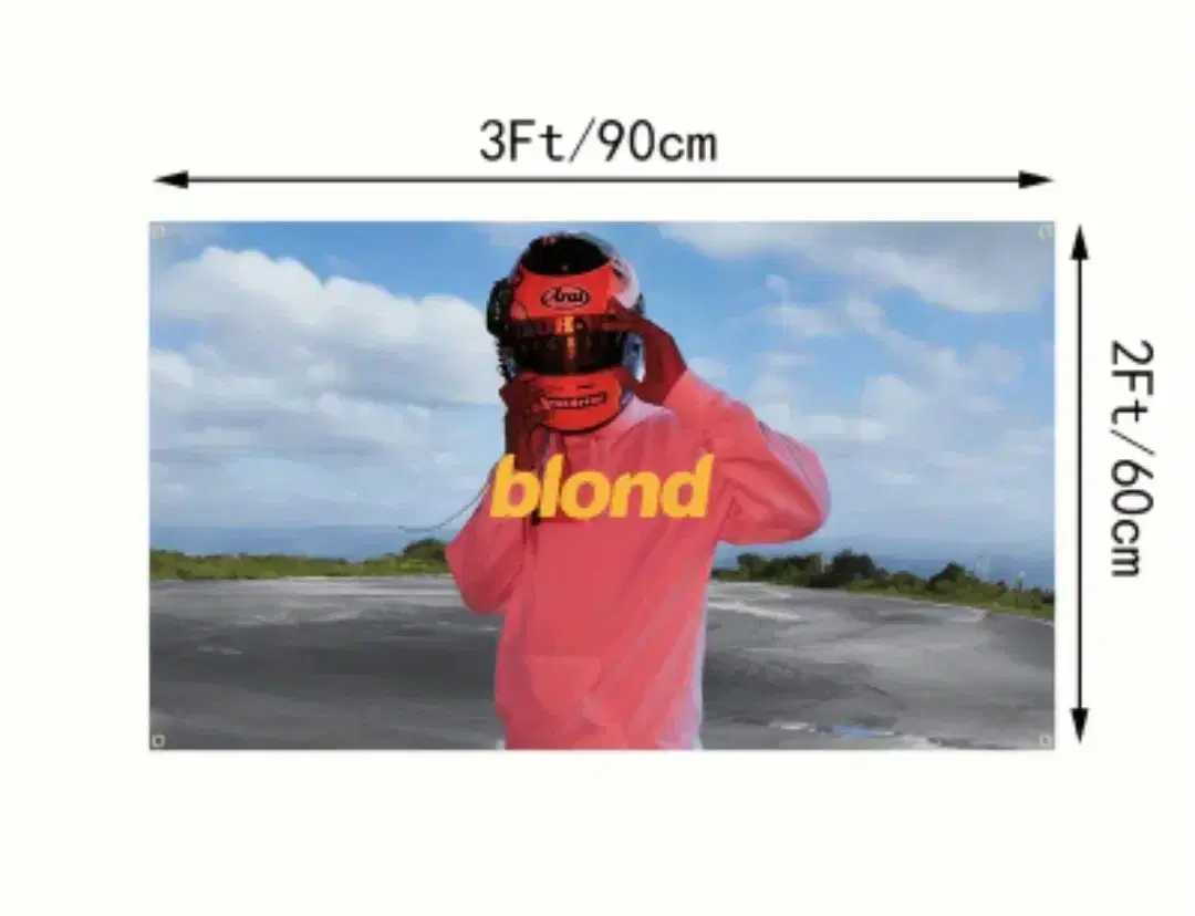 Frank ocean 블론드 blonde 패브릭 포스터