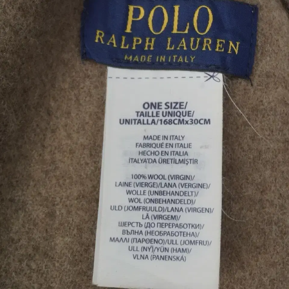 Ralph Lauren muffler (Italy made)