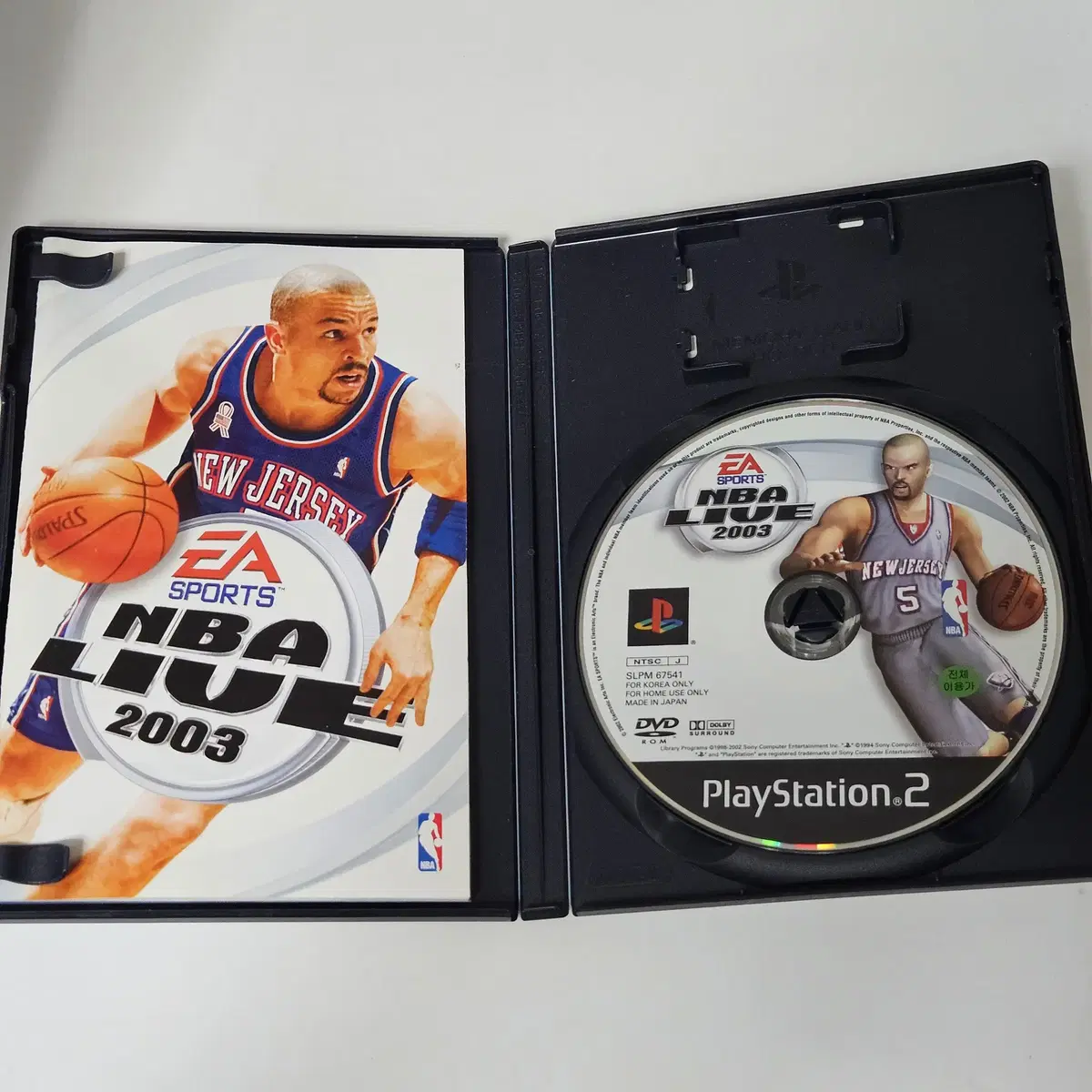 PS2 NBA LIVE 2003 정발 플스2