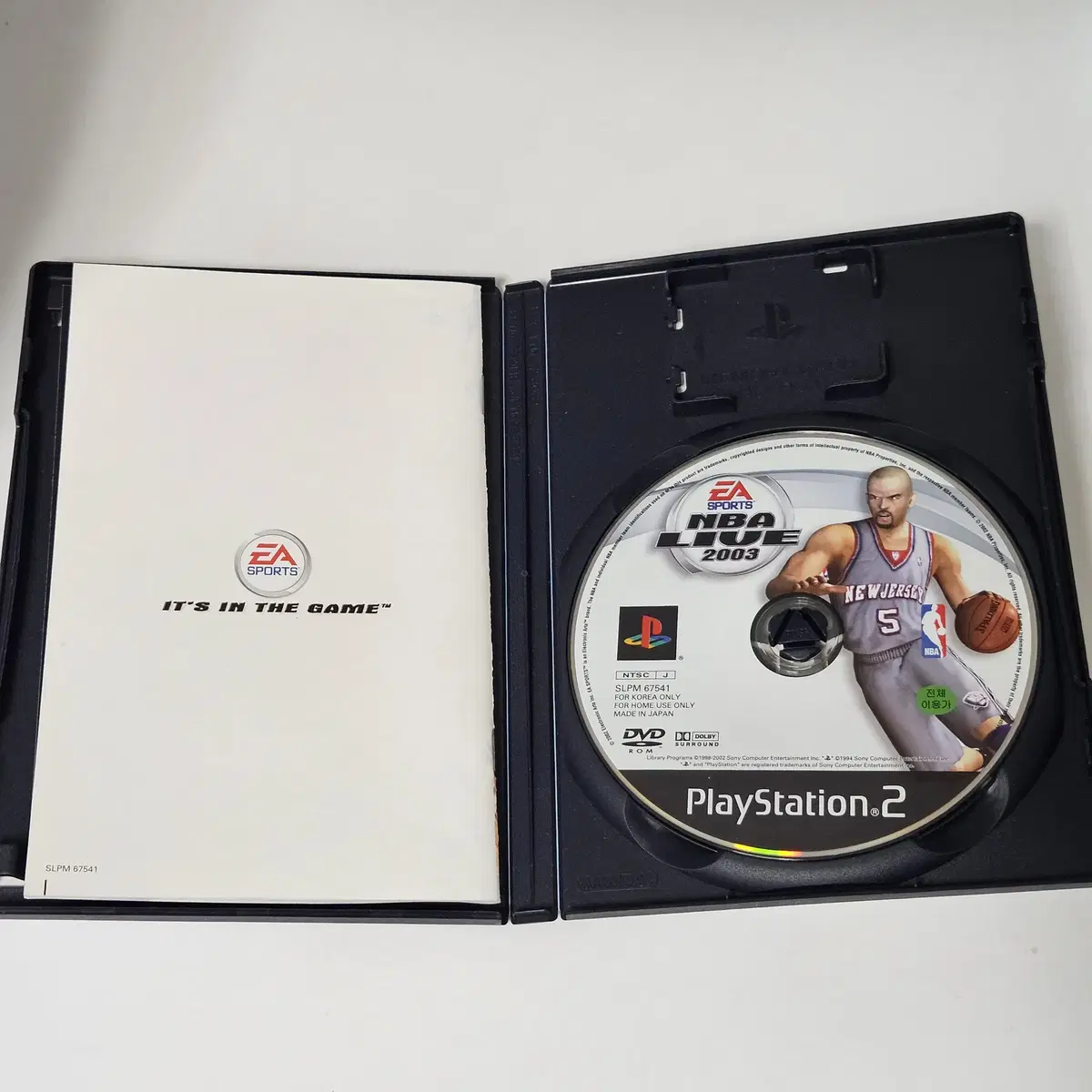 PS2 NBA LIVE 2003 정발 플스2