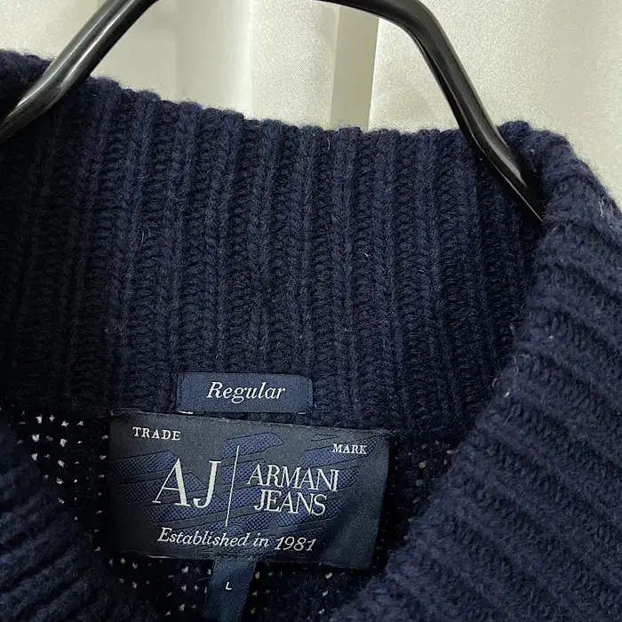 ARMANI JEANS 울 가디건 (L)