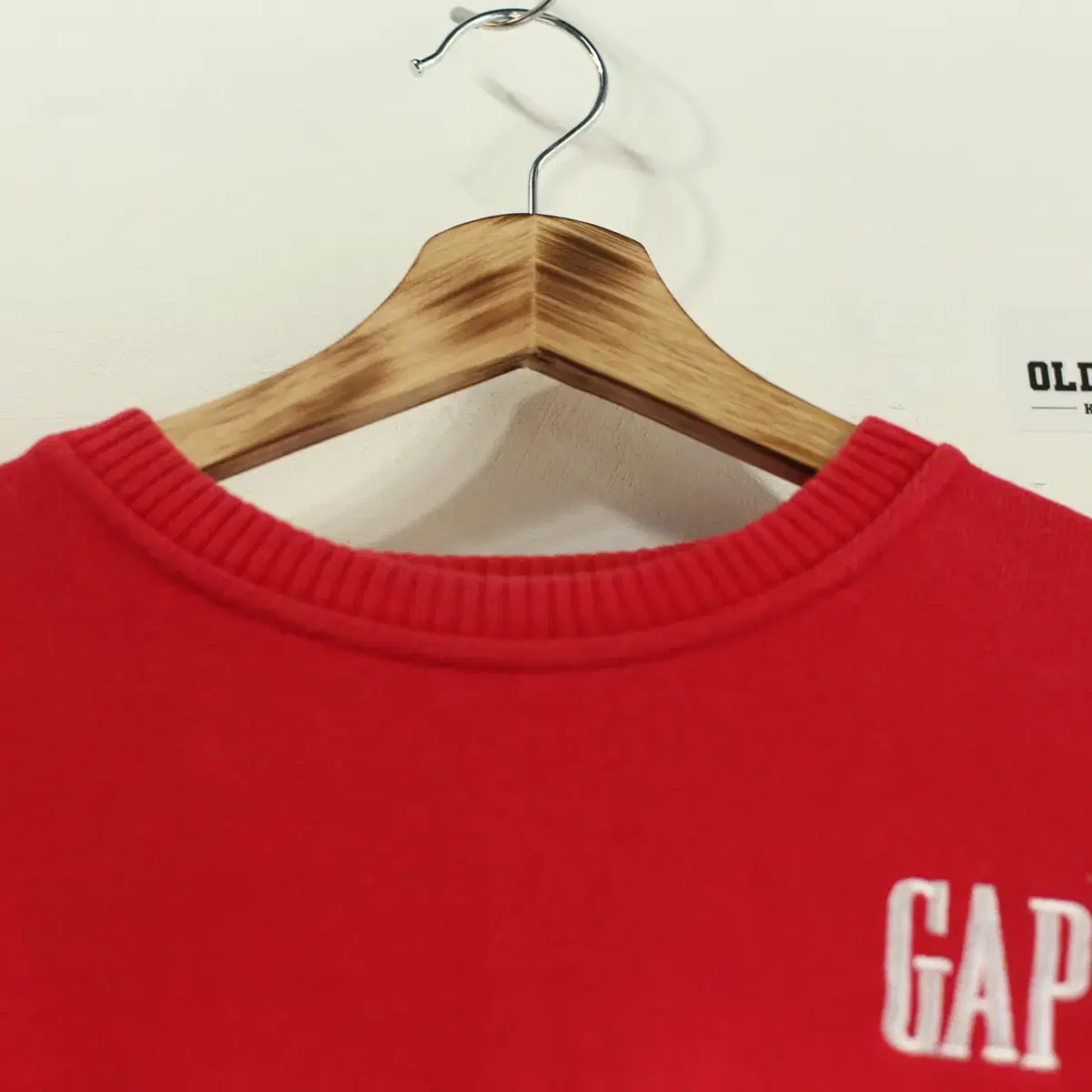 Gap 레드 맨투맨 F사이즈