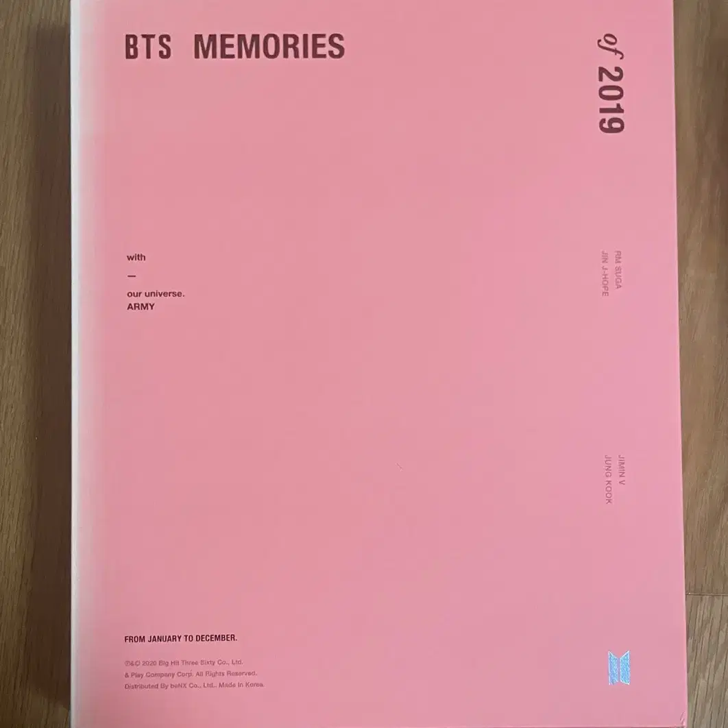 방탄 2019 메모리즈 DVD (풀셋)