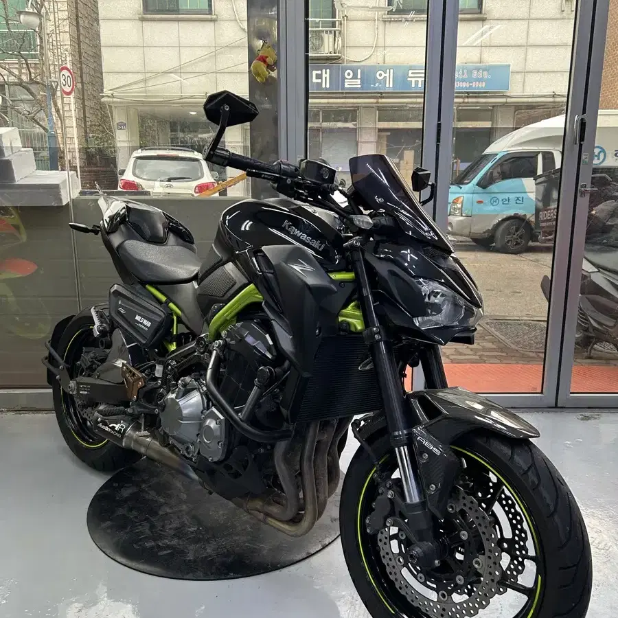 전국최저가 19년식 Z900 2만km 오스틴레이싱머플러 구변완료 병적관리