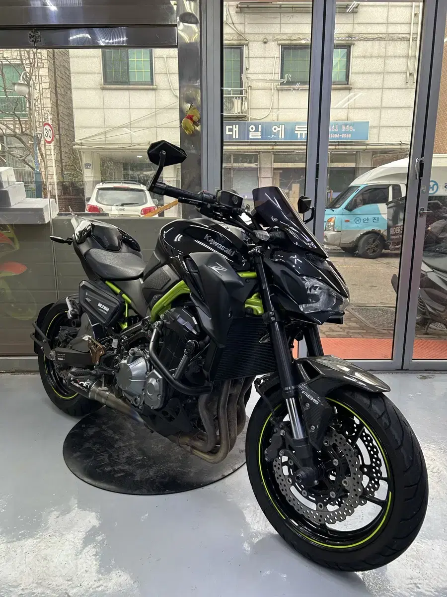 전국최저가 19년식 Z900 2만km 오스틴레이싱머플러 구변완료 병적관리