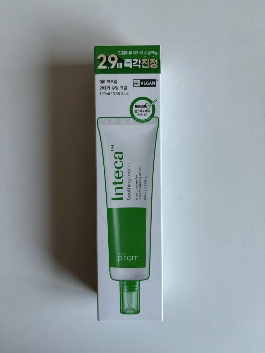 인테카 수딩크림 100ml