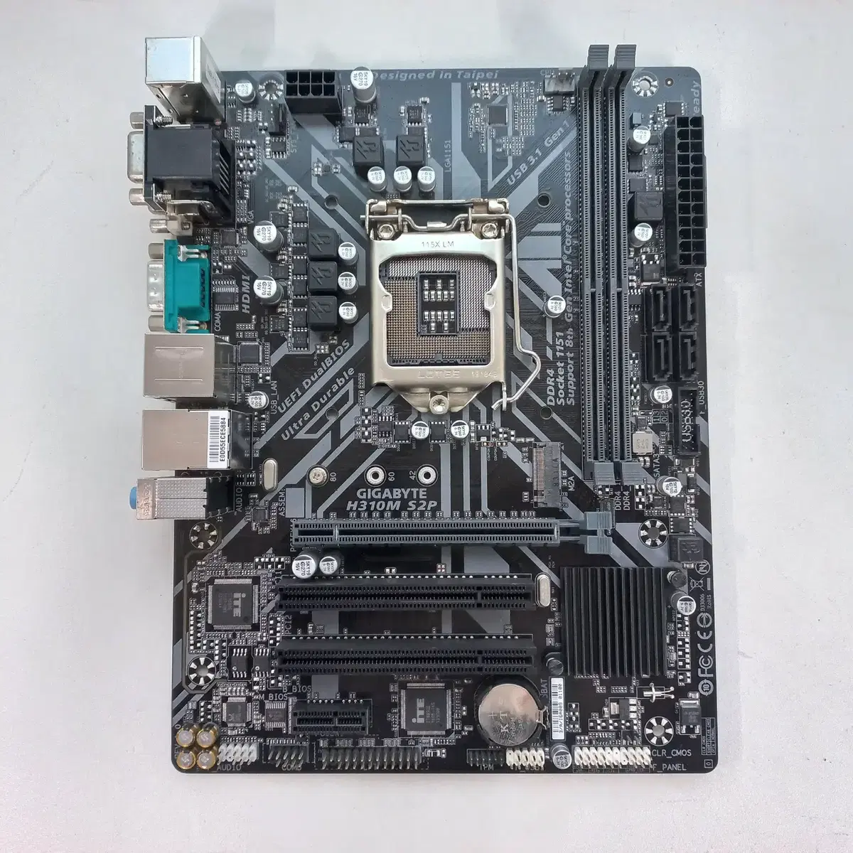 GIGABYTE H310M S2P(1151V2소켓,8~9세대)M.2지원