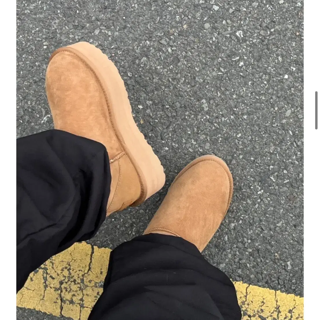 UGG 어그 울트라 미니 5cm 플랫폼 체스넛 230