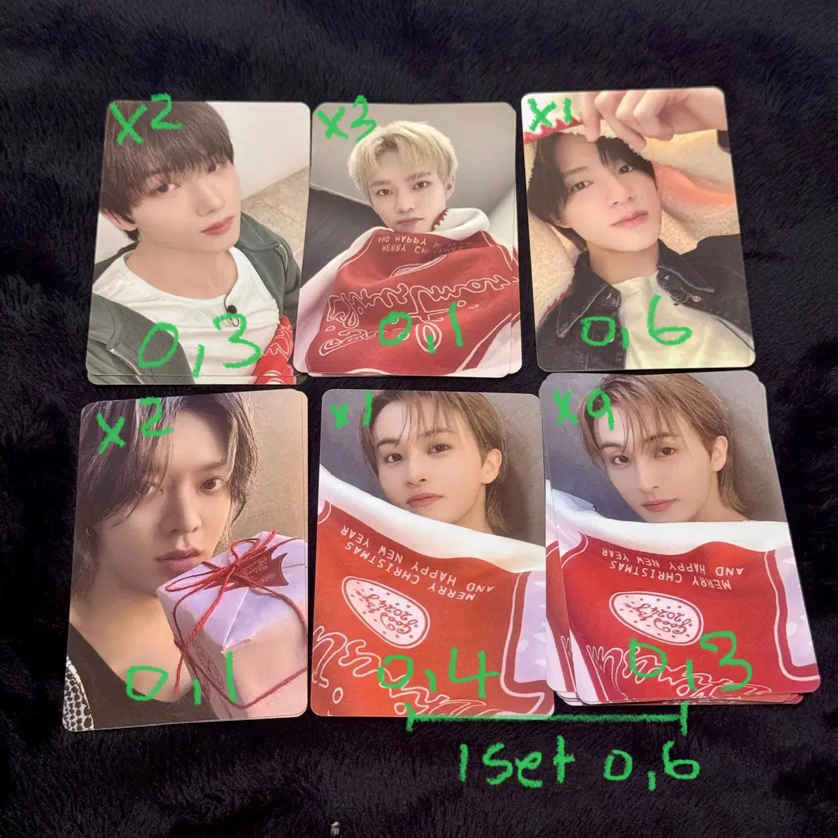 2024 Wilderness Pink Christmas nct Dream 127 photocard wts Haechan