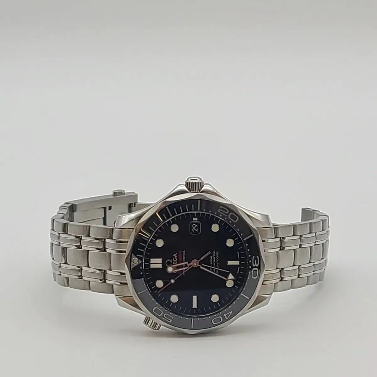 [41MM] 오메가 씨마스터 다이버 오토매틱 시계 ETA121931