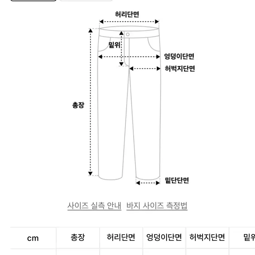 아이돈워너셀 데님카고팬츠 블랙 0