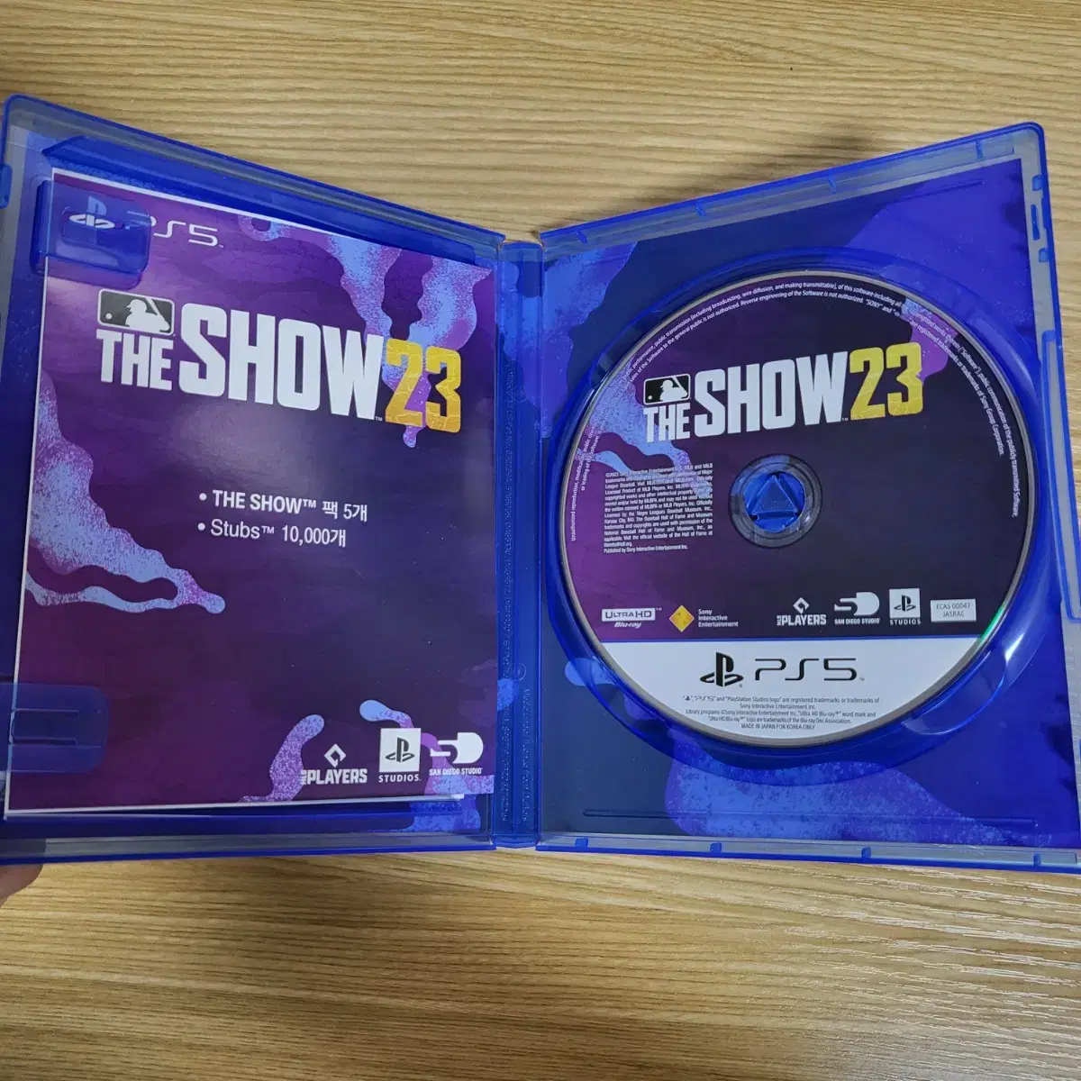 PS5 MLB THE SHOW 23 더쇼 23 팝니다.