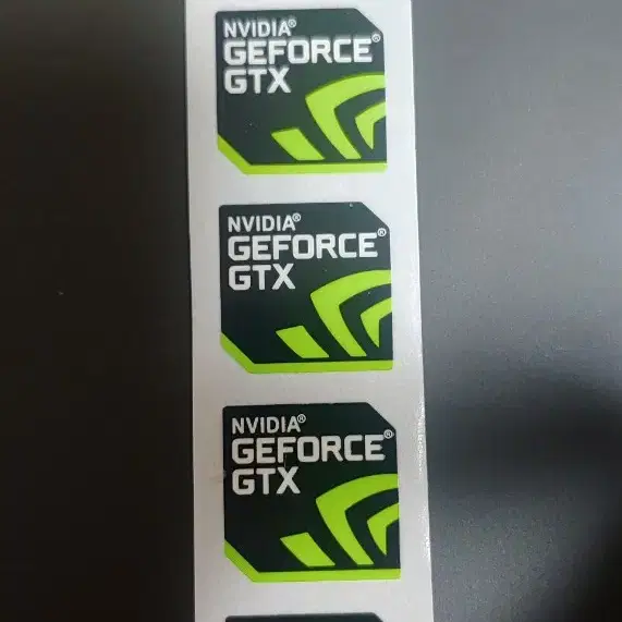 GEFORCE RTX 노트북 라벨 스티커