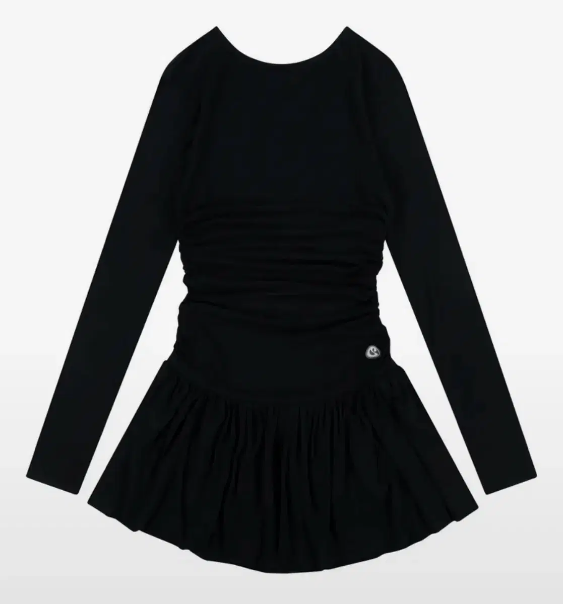 Coyseio 코이세이오 DRAPING DRESS BLACK