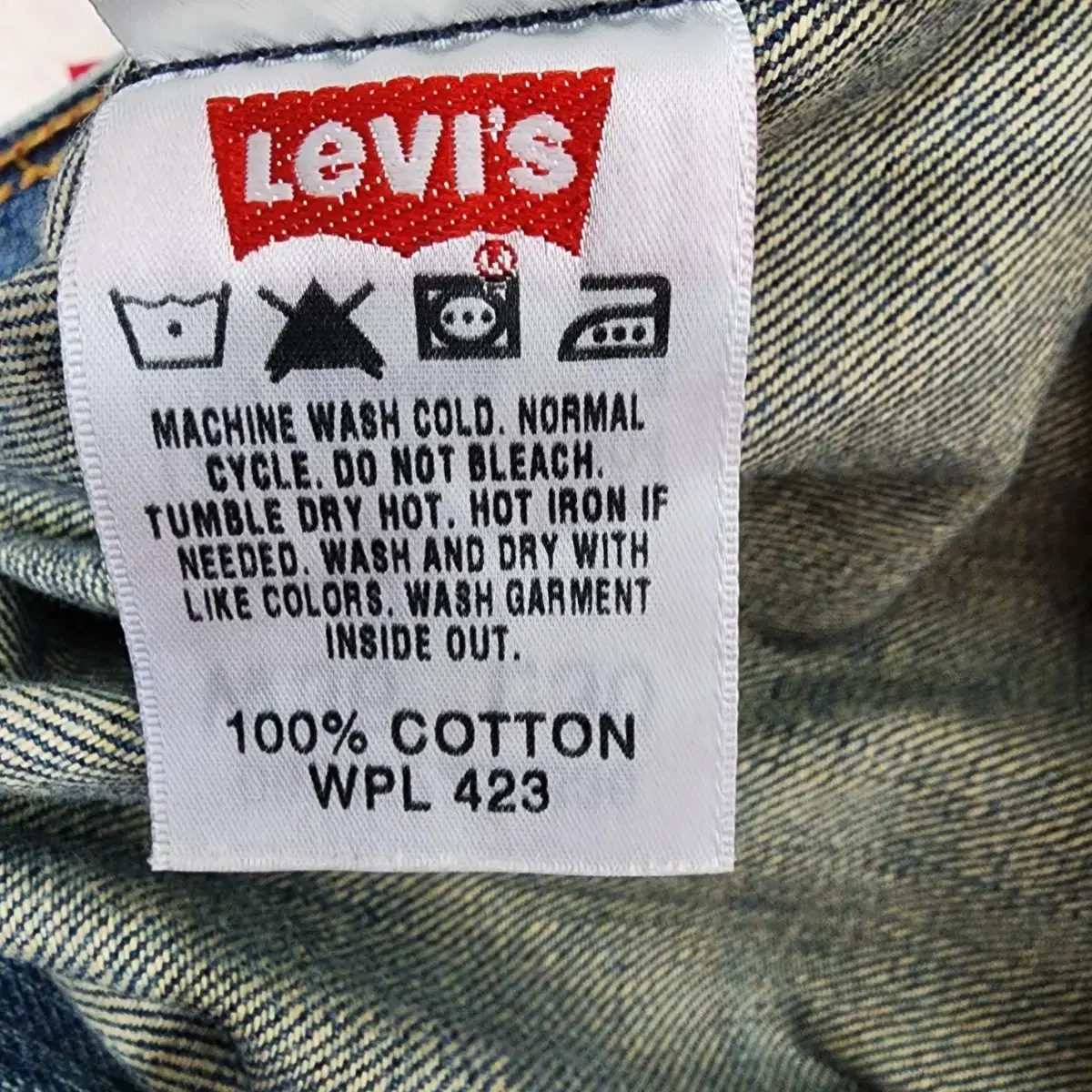 리바이스 LEVIS 501 데님 팬츠 바지 청바지 36