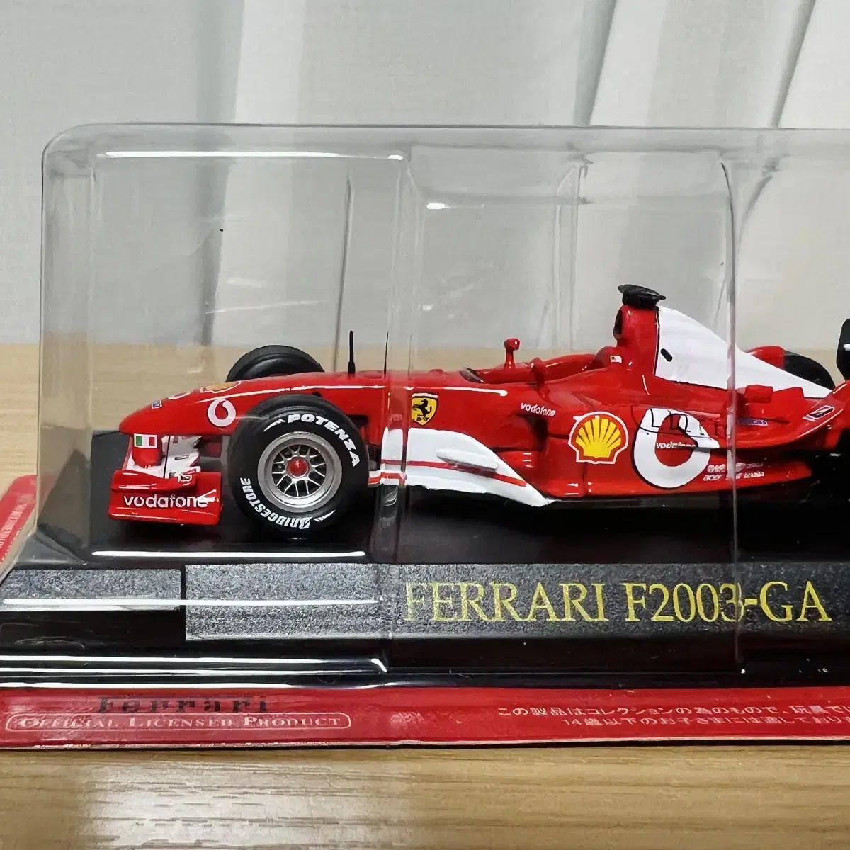 1:43 페라리 F2003 GA F1 빈티지 다이캐스트