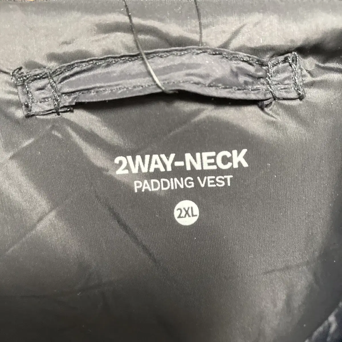 2WAY NECK 택새상품 2022 남경량패딩조끼 2XL 영구제