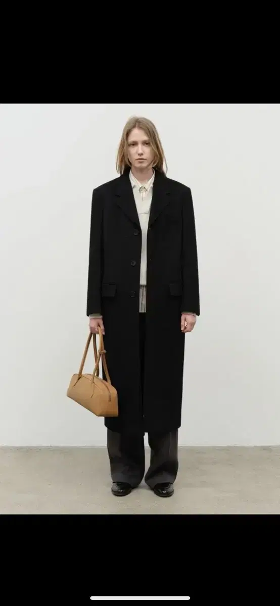 던스트 UNISEX 2-WAY 3 BUTTON CASHMERE COAT