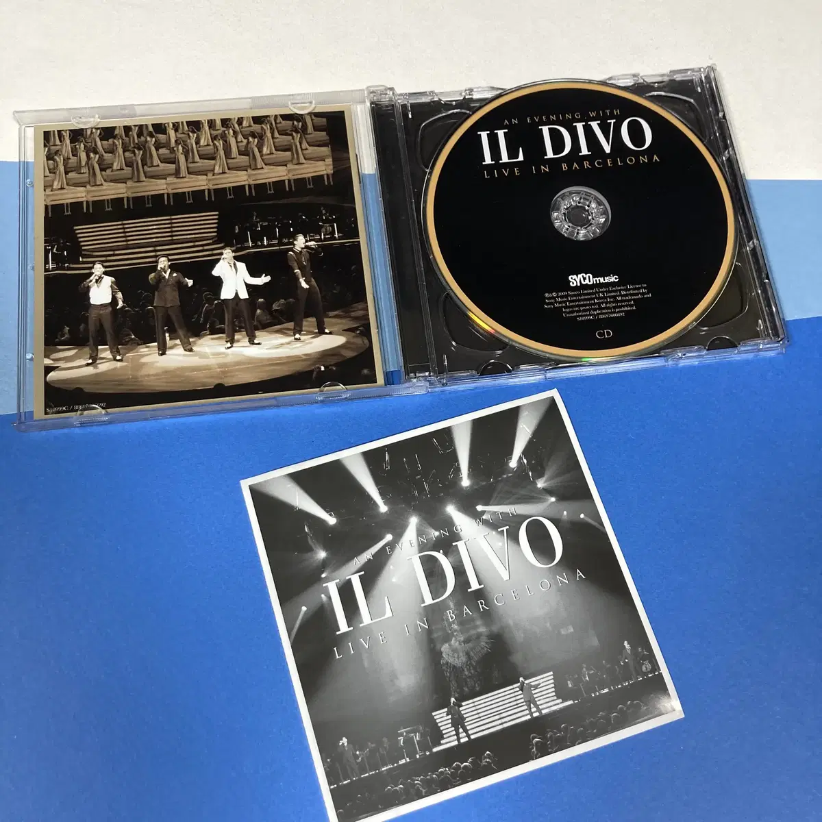 [중고음반/CD] 팝페라 일 디보 IL DIVO 라이브앨범 (CD+DVD