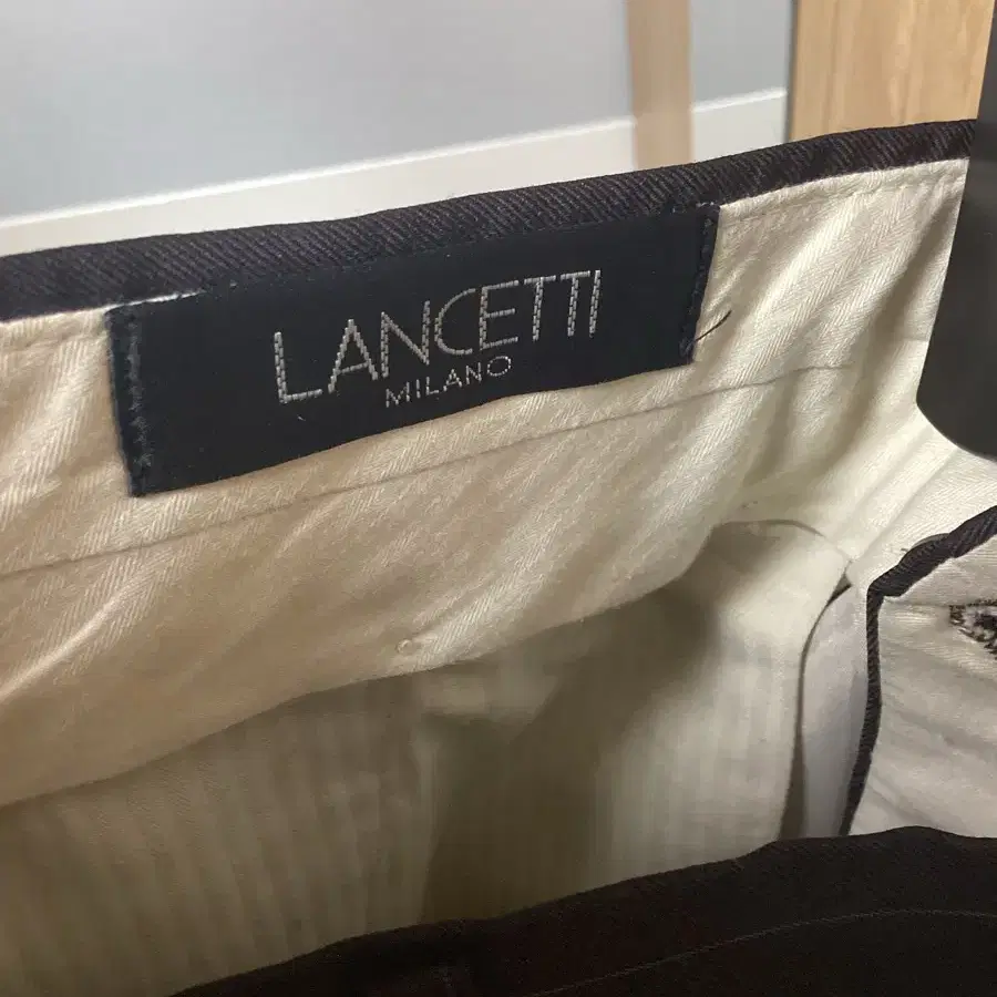 Lancetti Milano 란세티 정장 셋업 다크브라운 블레이저 슬랙스