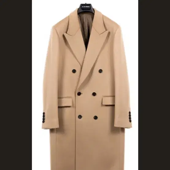 마마가리 / classic long double coat / 50