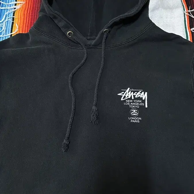 00s Stussy sleeveless Hoodie