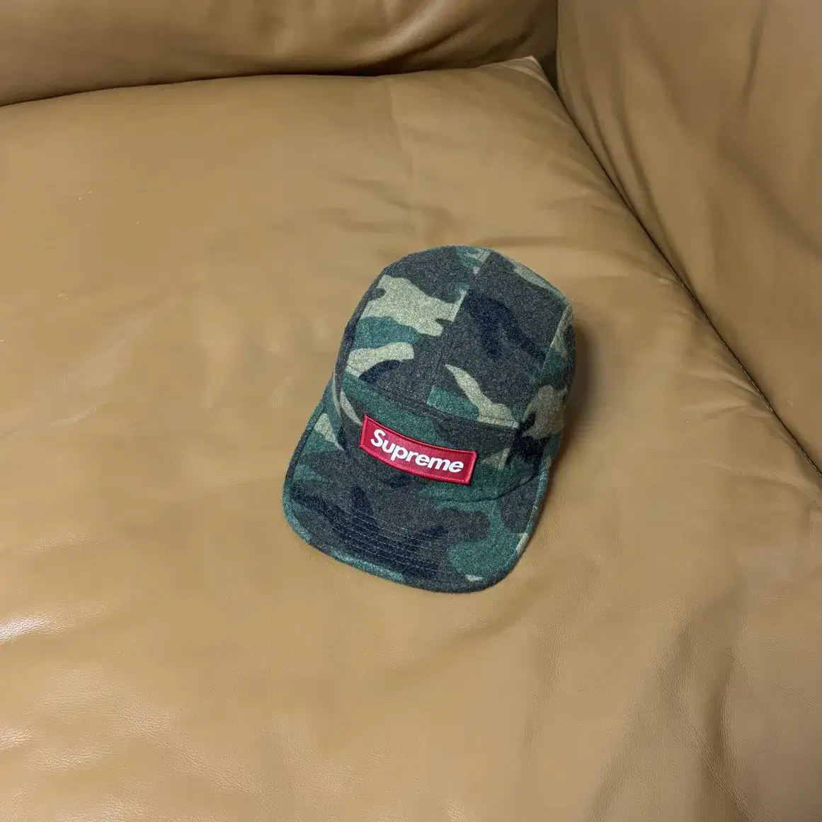 Supreme 슈프림 카모 캠프캡 모자 (Camo)