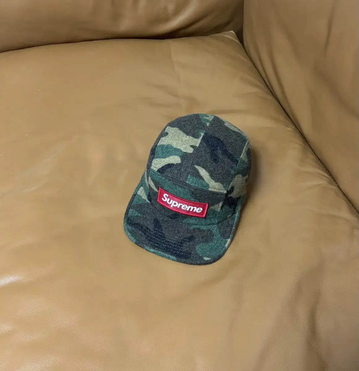 Supreme 슈프림 카모 캠프캡 모자 (Camo)