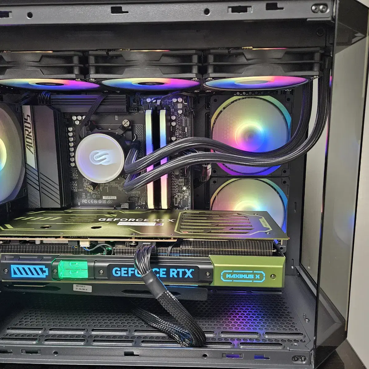 7800x3d, b650m wifi, rtx4080 super 완본체