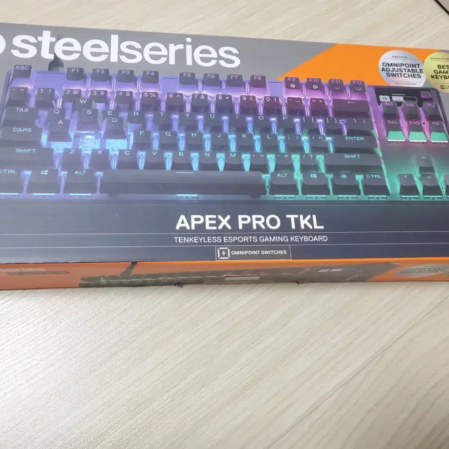 스틸시리즈 Apex pro TKL(2023) 새상품 미