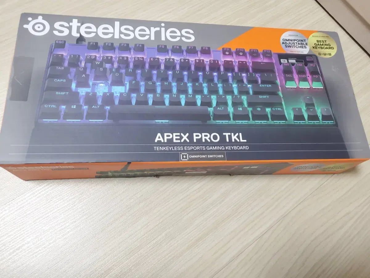 스틸시리즈 Apex pro TKL(2023) 새상품 미