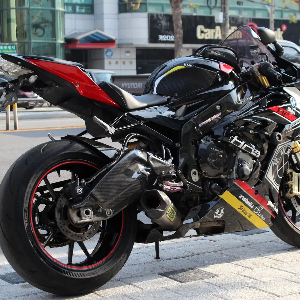 오토바이매입 전문 BMW S1000RR 17년 엔진 올린 A급 컨디션