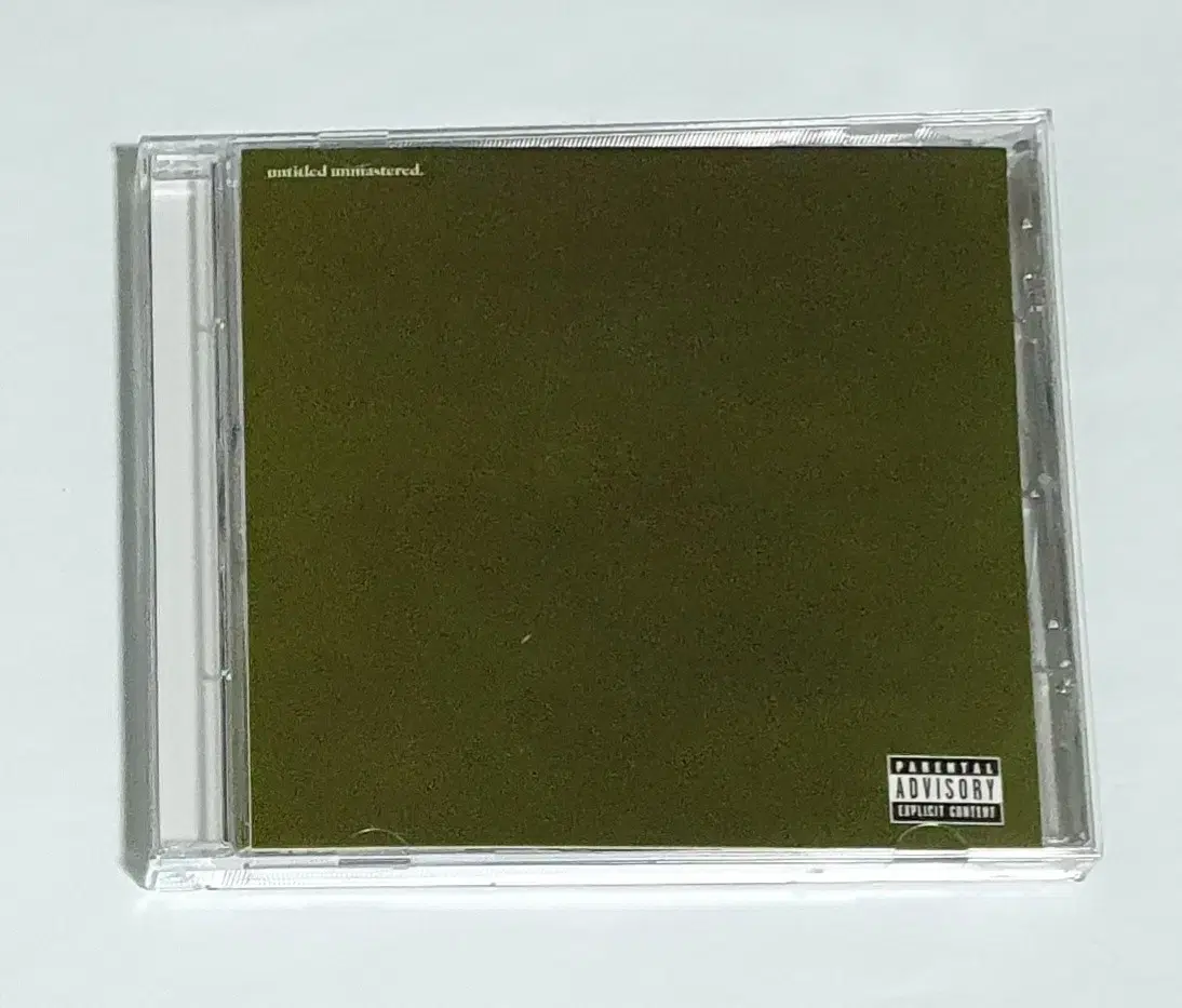 켄드릭 라마 Untitled Unmastered 앨범 시디 CD