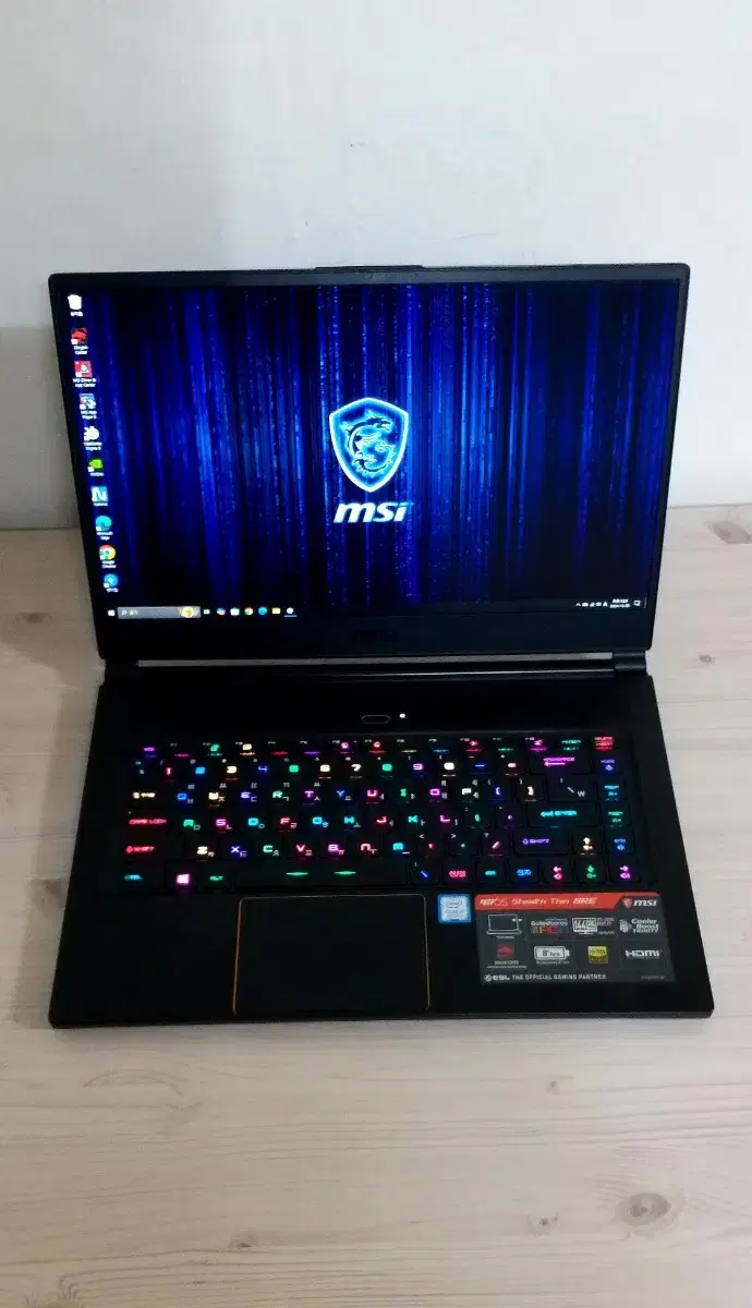 msi 게이밍 노트북 GS65 Stealth Thin 8RE / A급