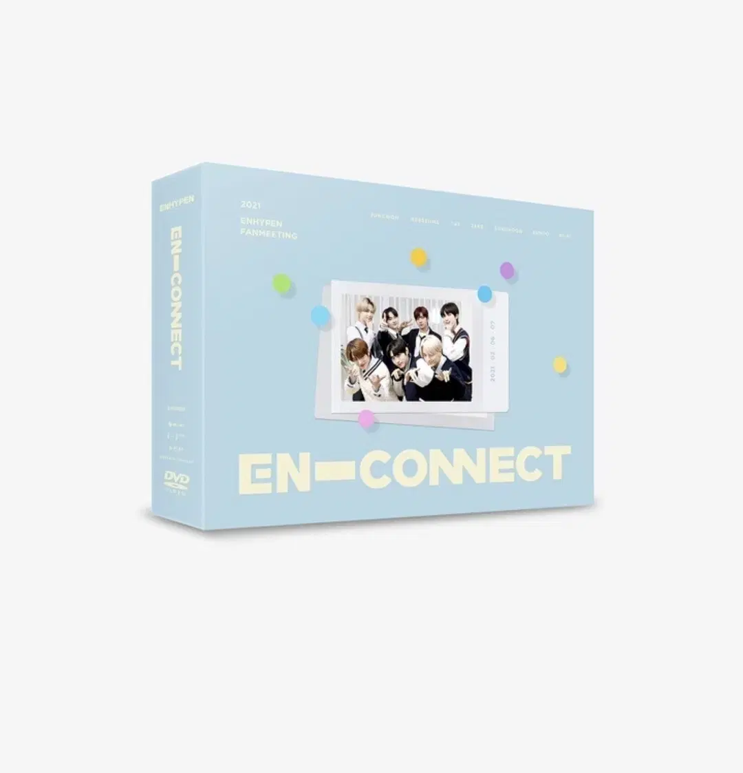 enhypen enconnect dvd engine fanmeeting dvd ni-ki photocard wts