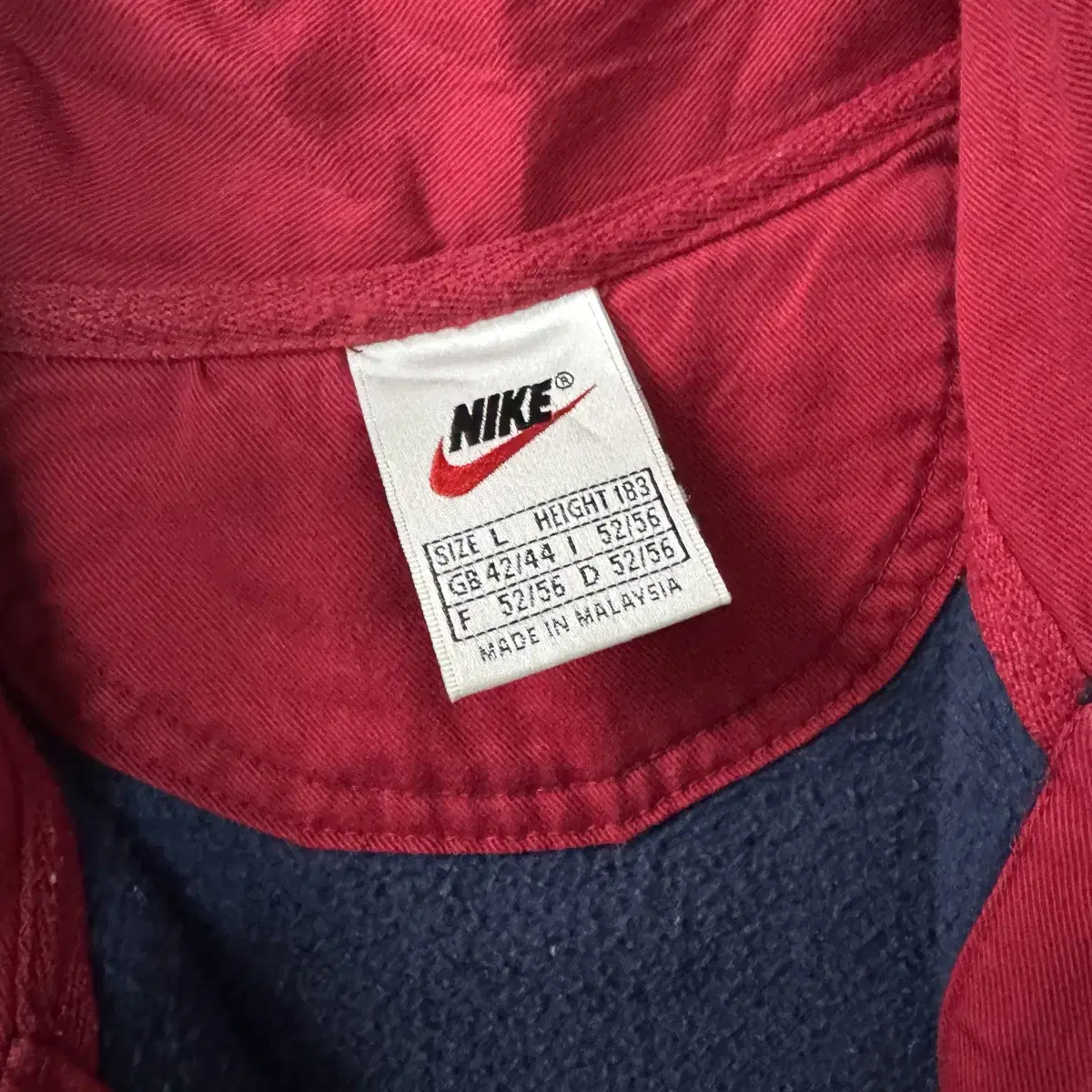 [L] 90s Nike 나이키 하프집업 스웻셔츠 맨투맨