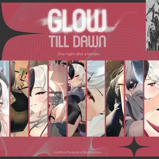 기간예약) c105 블루 아카이브 카요코 일러 GLOW TILL DAWN