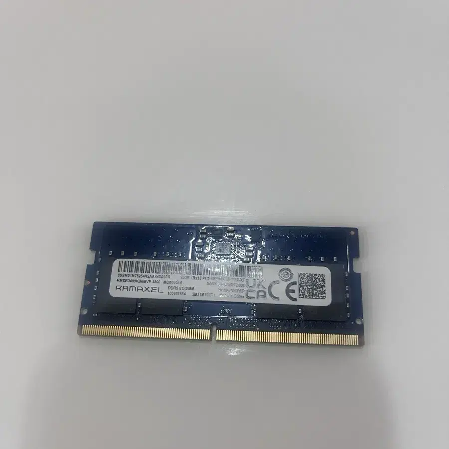 RAMAXEL 노트북 램 DDR5 4800 12GB 램 로크 적출램