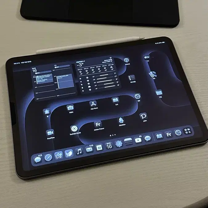 아이패드 프로 M1 + 애플펜슬 2세대 정품 + 구조독 매직키보드 팝니다