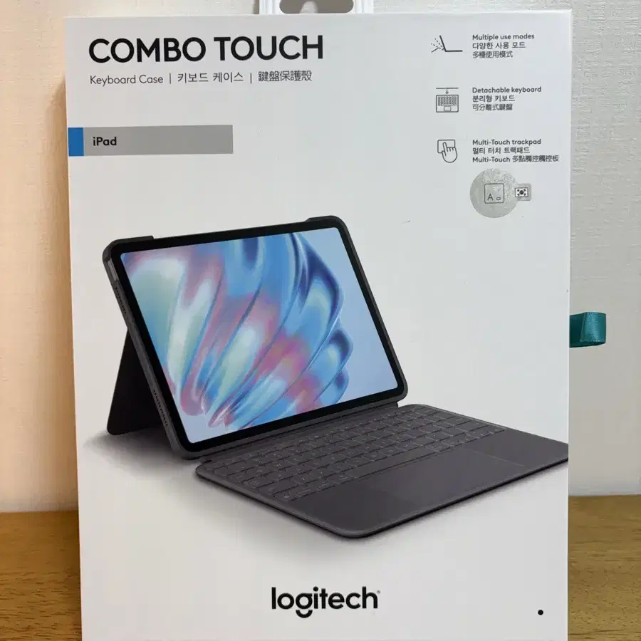 로지텍 iPad Air 11인치(M2)용 Combo Touch 콤보터치