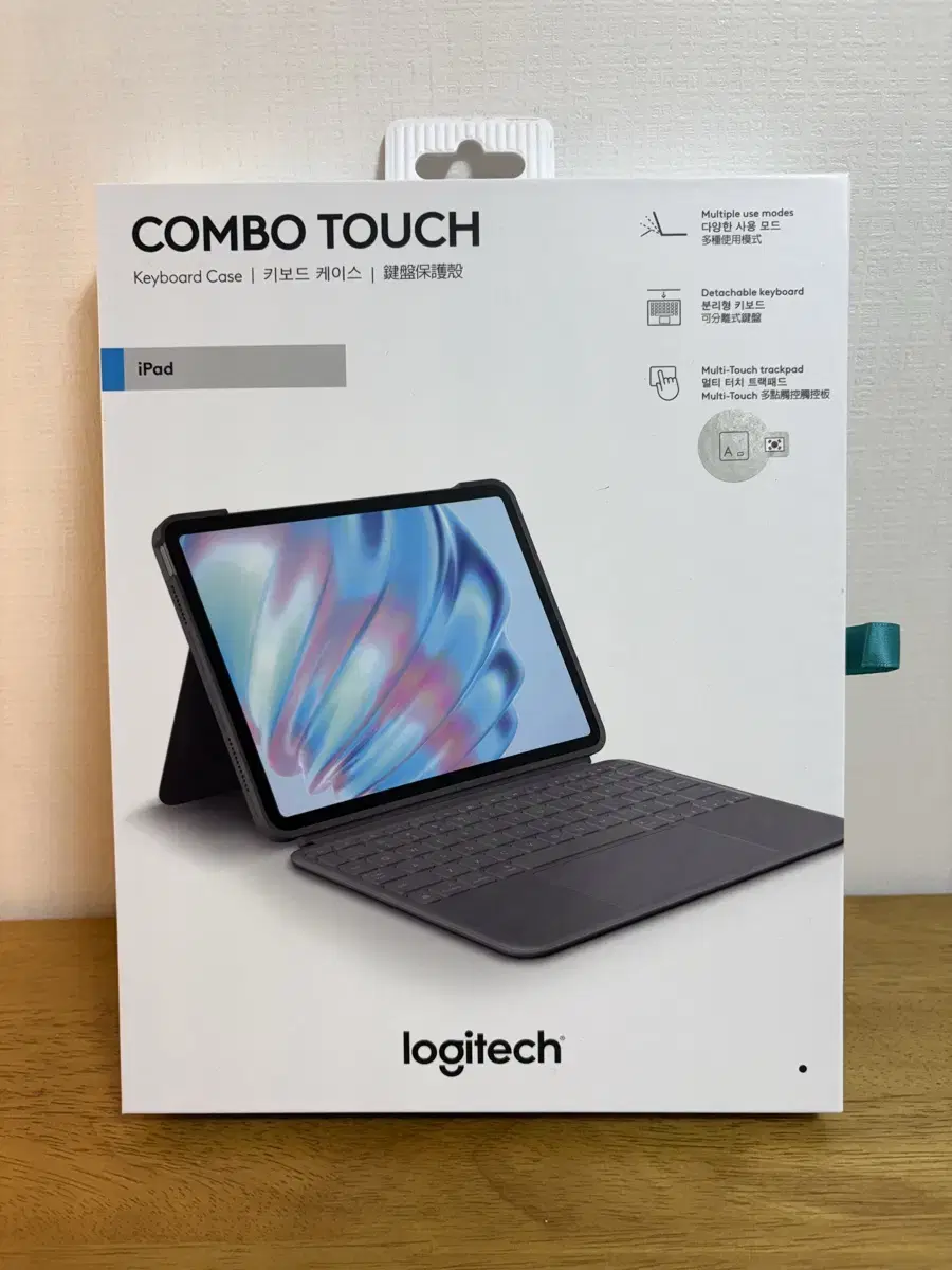 로지텍 iPad Air 11인치(M2)용 Combo Touch 콤보터치