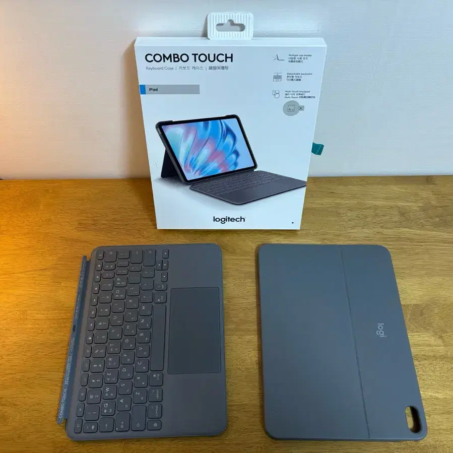 로지텍 iPad Air 11인치(M2)용 Combo Touch 콤보터치