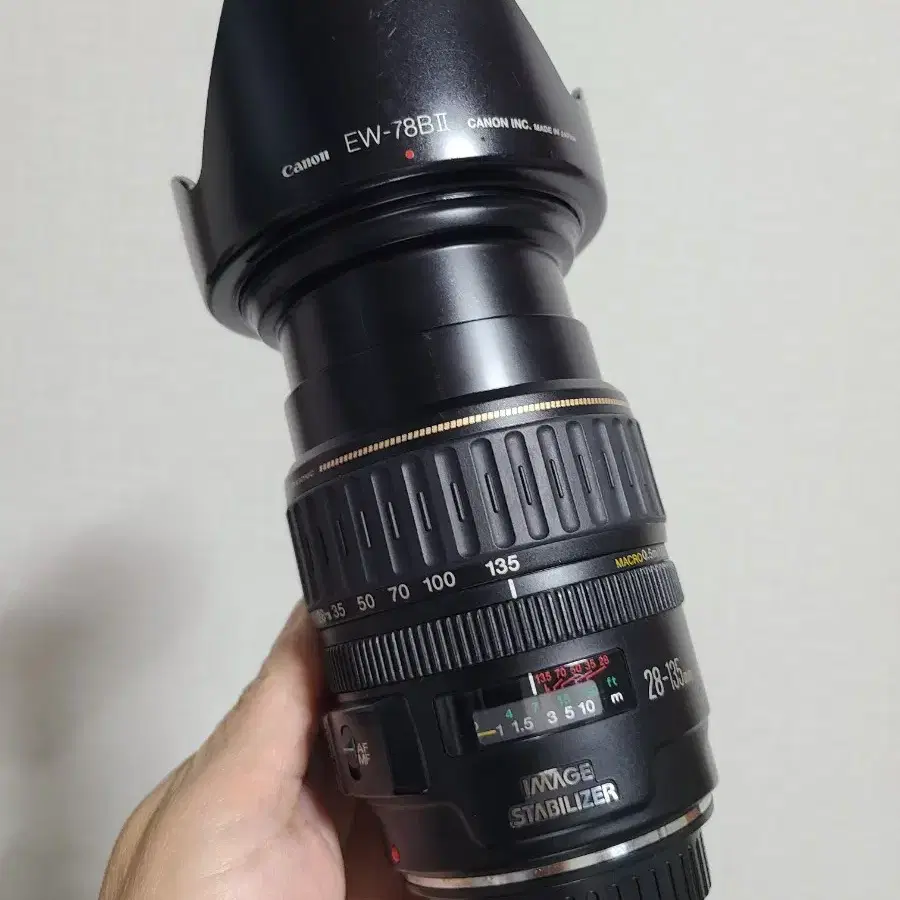 캐논EF 28-135mm IS 손떨림방지 줌렌즈 판매합니다