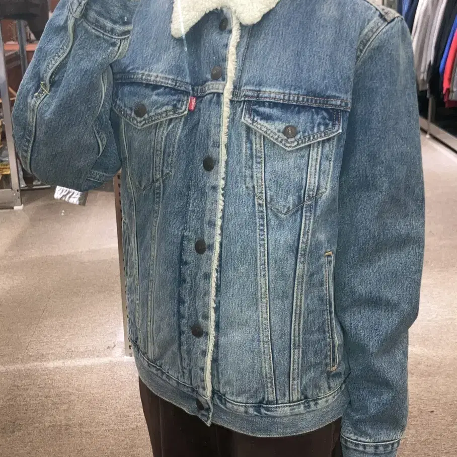 (S) Levi's  리바이스 쉐르파 자켓