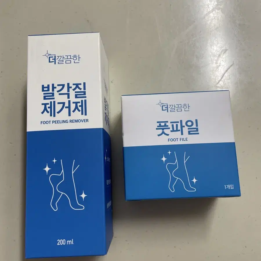 (새상품)더 깔끔한 발각질 제거제+풋파일(1set)