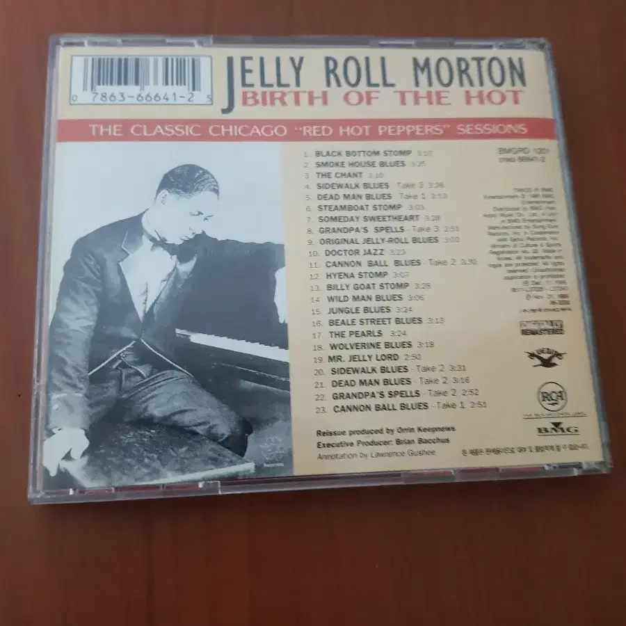 JazzCD Jelly Roll Morton 딕시랜드재즈씨디 시디 빅밴드