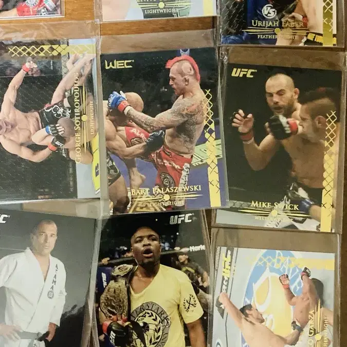 2011 topps ufc title shot cards 300장