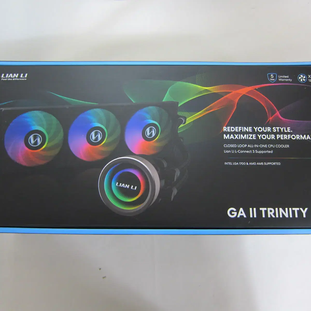 [3열 수냉] 리안리 GALAHAD II Trinity 360  미개봉