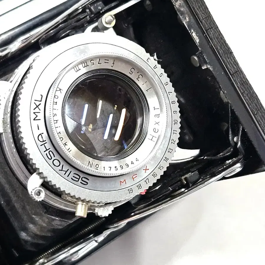 코니카 펄 3 KONICA Pearl III 6x4.5 중형 폴딩 카메라