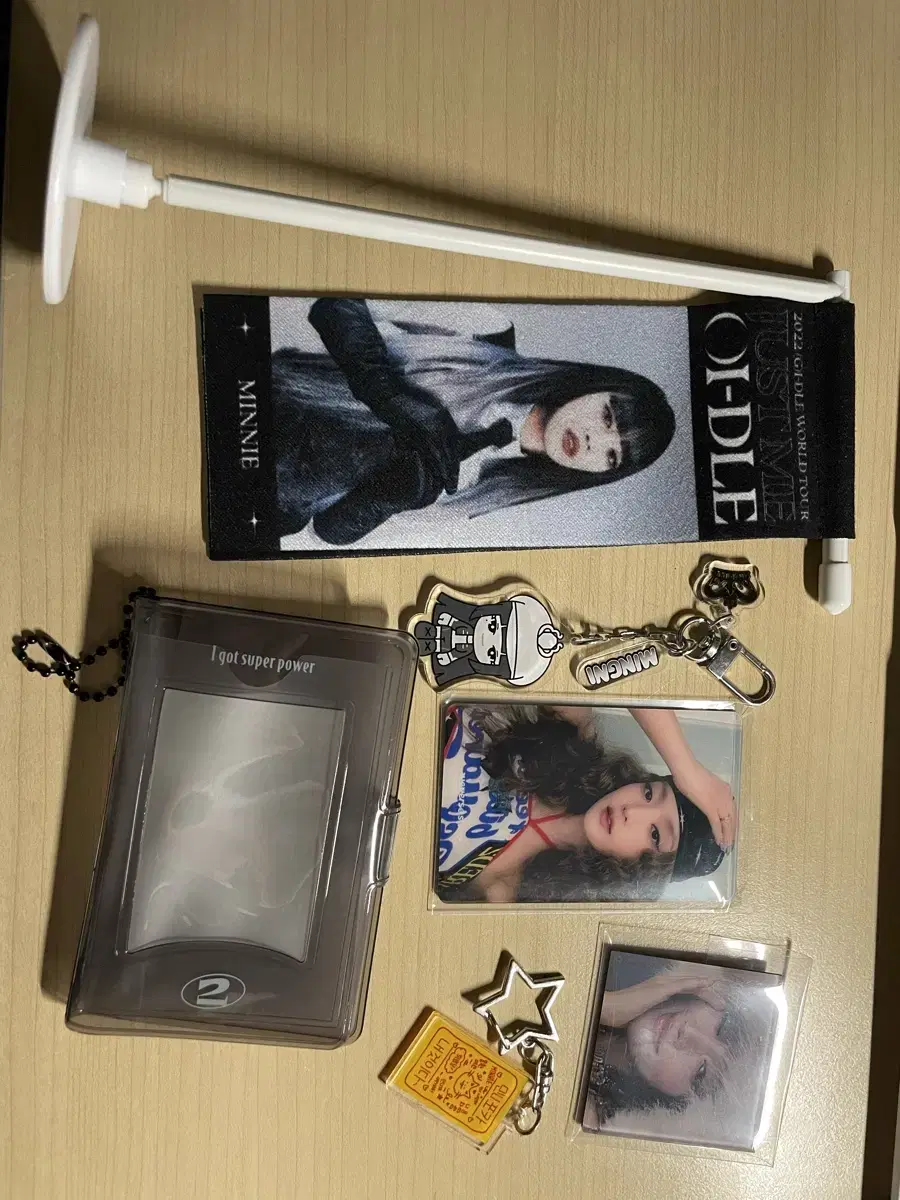 Idle gidle minnie Merchandise md pre-order benefit Mirror magnets keyring wts Sell